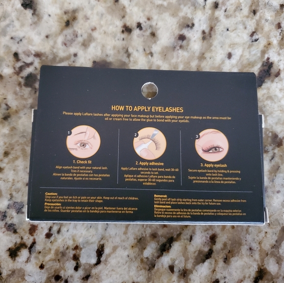 🆕  2PCS /  LAFLARE 3D FAUX MINK LASHES LFSD 24G - Picture 4 of 4